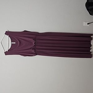 Zenana Premium 3X Maxi Dress – Eggplant Purple – NWOT